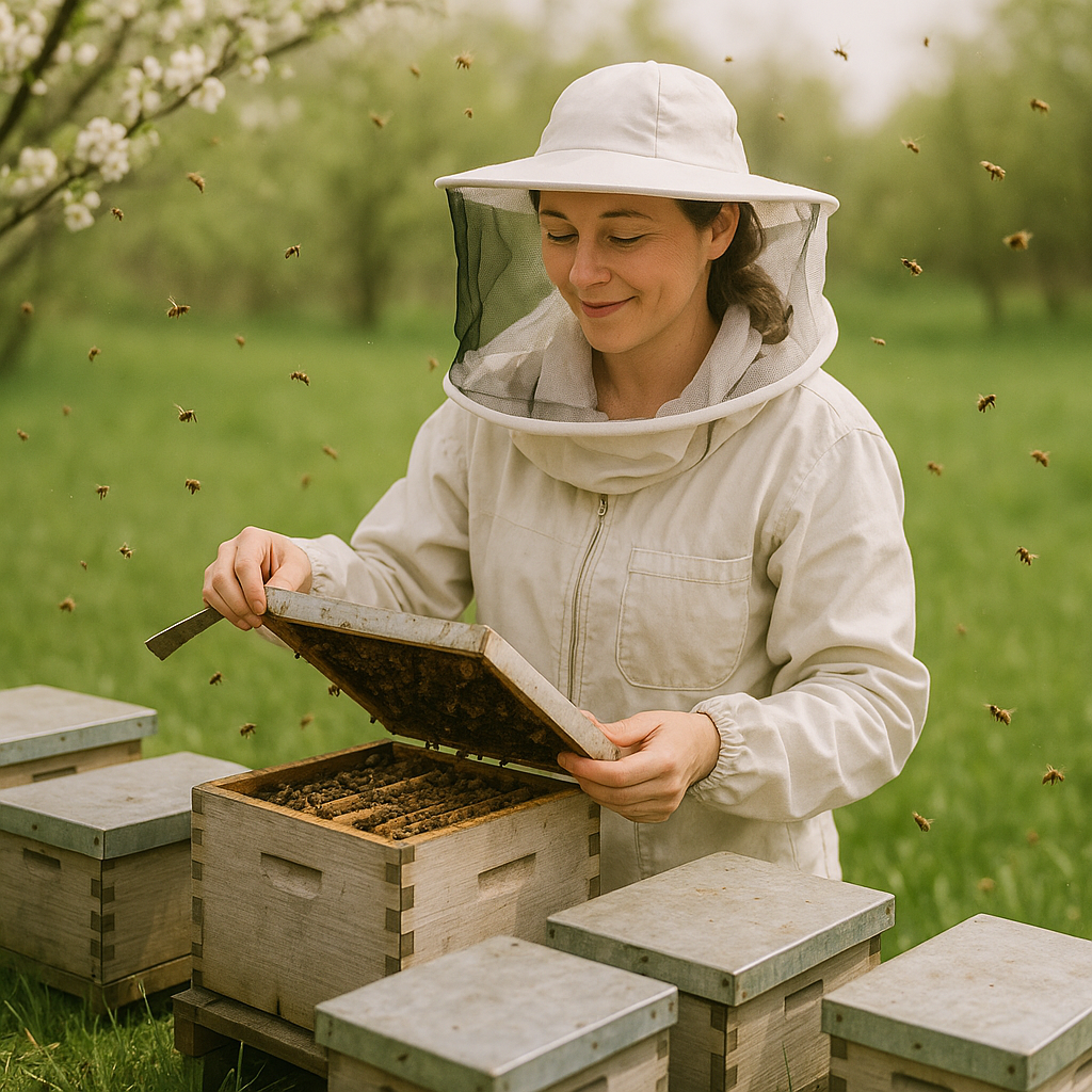 Spring Bee Nucleus - 5 frames of bees