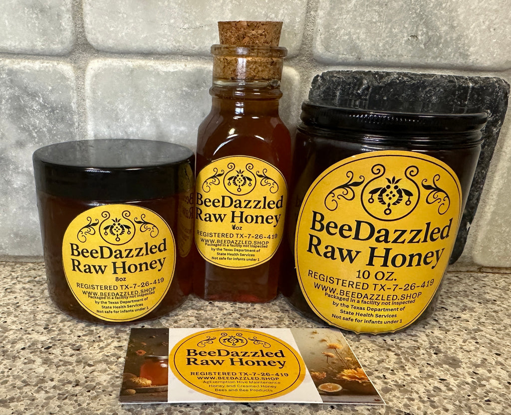 10oz Jar Raw Local Honey